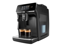 Philips Series 2200 EP2221 - Automatisk kaffemaskine med capuccinatore - 15 bar - blank sort