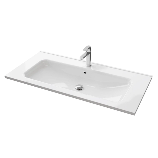 Vikingbad INA D46 Thin Møbelservant B60-180cm - H2cm Hvit / 100cm