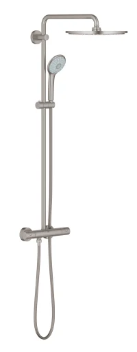 Grohe Euphoria System 310 dusjsystem med termostatisk blandebatteri, supersteel