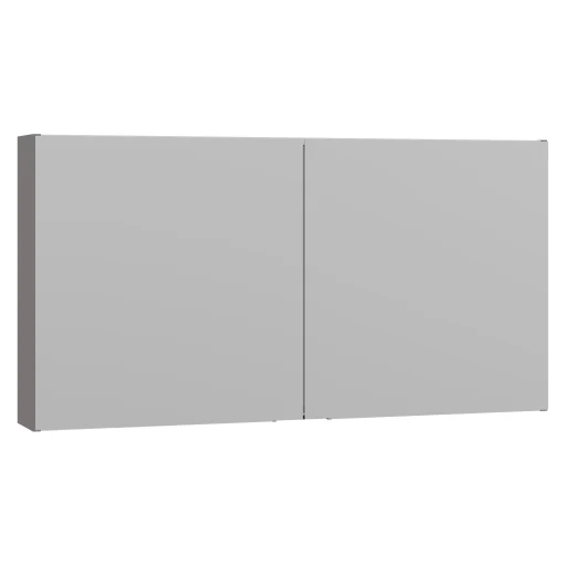 Dansani Mido+ Select speilskap med 2 luker/dører, 120x64 cm, grå