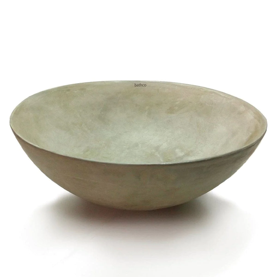 Bathco Sicilia Gris Claro BolleservantØ40cm - Mikrosement Lys grå
