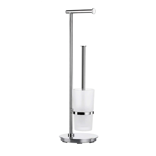 Smedbo Fk607 Toalettpapirholder/børste Krom