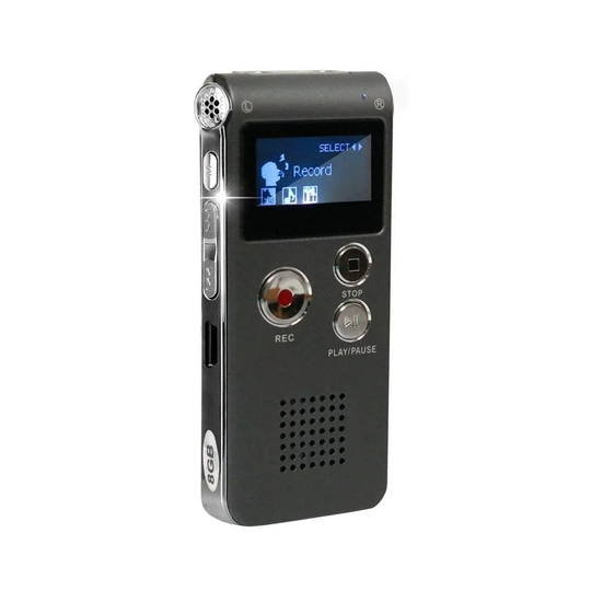 Diktafon med MP3-funktion