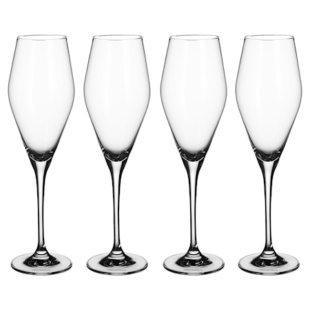La Divina Champagne Flute - Sæt m/4 dele