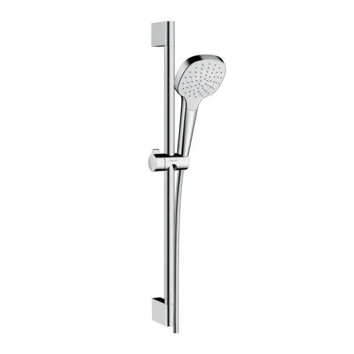 Hansgrohe Croma Select E 1jet Dusjsett 65 cm, Krom/Hvit