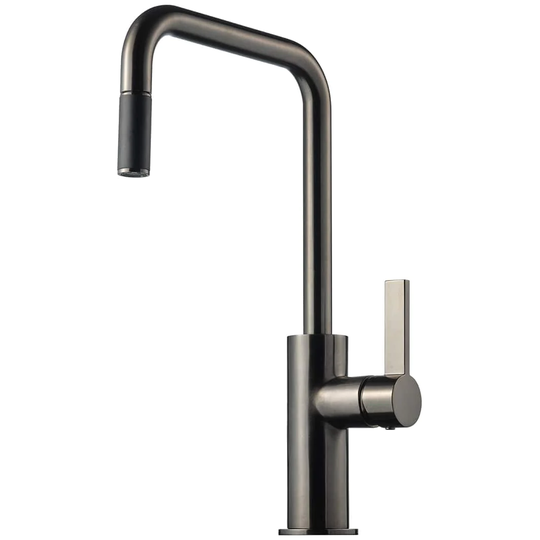 Tapwell Arm985 Kjøkkenarmatur Uttrekk Brushed Black Chrome