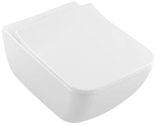Villeroy & Boch Venticello vegghengt toalett m/ceramicplus, hvit