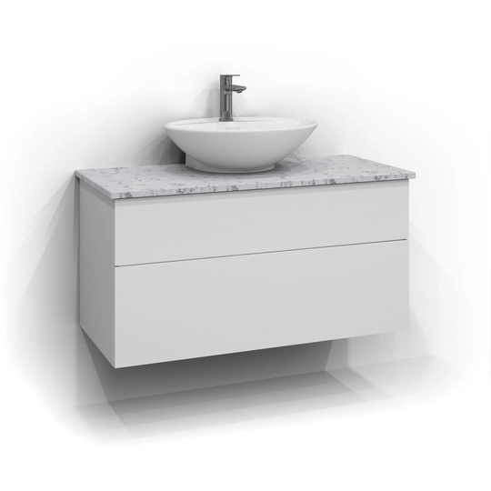 Svedbergs Helix Benkeplate Bad 100cm / Senter