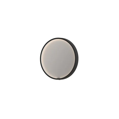 Sanibell Proline speil, Ø40 cm, sort