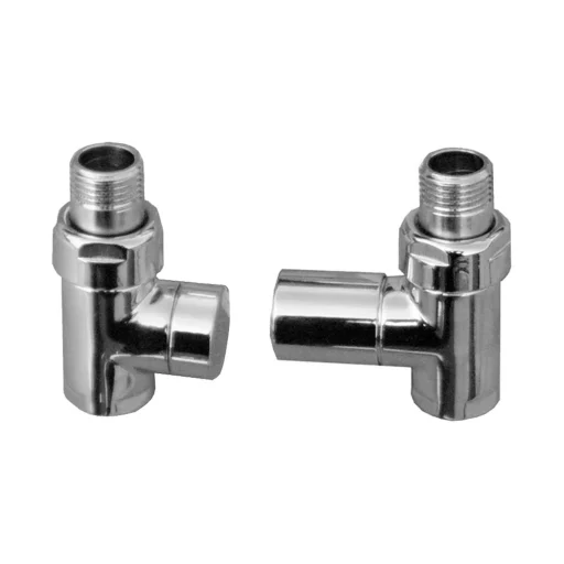 Pax radiatorventil, rett, krom