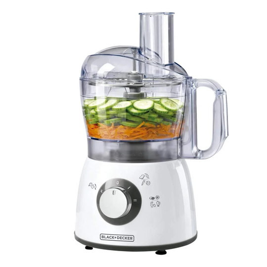 Foodprocessor, 400 W - 1,2 L