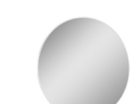 Luxor Ø100CM LED spejl - Luxor Ø100 CM LED spejl, Mat Hvid, 230 V, Nettilslutning