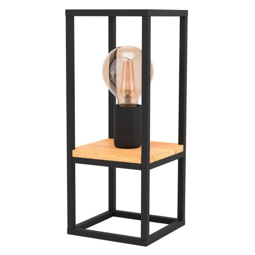 Libertad Bordlampe H350 brun, E27, 40W