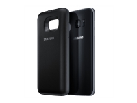 Samsung Back Pack EP-TG935 - Trådløs opladningsmåtte/ekstern batteripakke - 3100 mAh - 2000 mA - sort - for Galaxy S7 edge