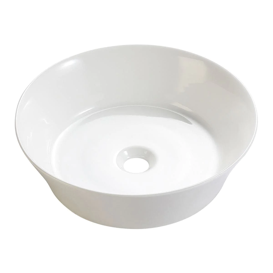 Bathco Volta BolleservantØ35-42cm - Porselen Hvit / 35cm