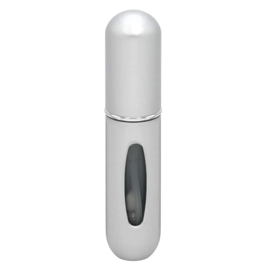 Parfumebeholder, 5 ml - Sølv