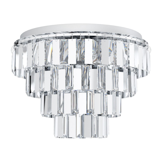 Erseka crystal ceiling 48.5cm (Forkromet / blank)