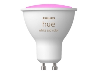 Philips Hue White and Color Ambiance - LED-lyspære - GU10 - 4.3 W (tilsvarende 35 W) - klasse G - 16 millioner farver - 2000-6500 K