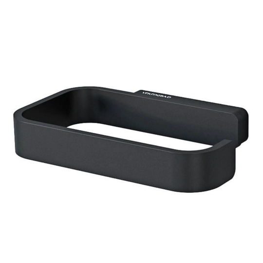 Vikingbad Saga Toalettrullholder - Svart Matt