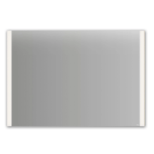 Linn Bad Fyli Speil med Frostet Sidelys og Dimmer 100cm