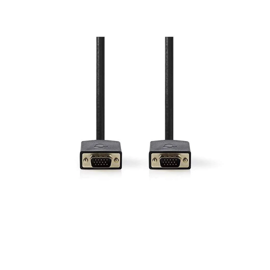 VGA Hanstik til VGA Hunstik Kabel - 10m
