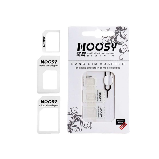 Noosy SIM-kort konverter til Nano SIM-kort