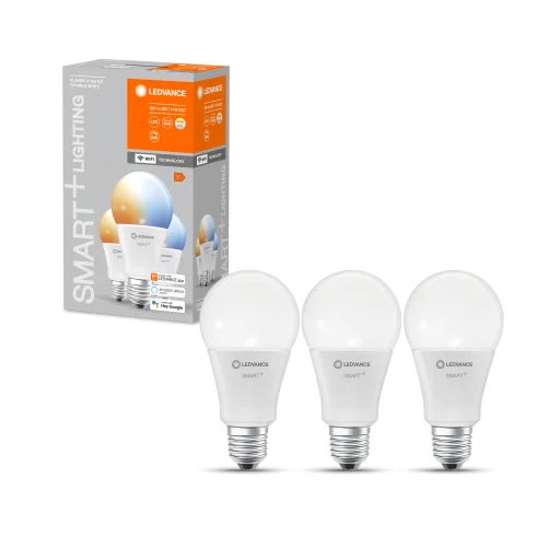 Ledvance Smart+ Classic Tunable White lyskilde, 14W, E27, WiFi, matt, 3 stk.