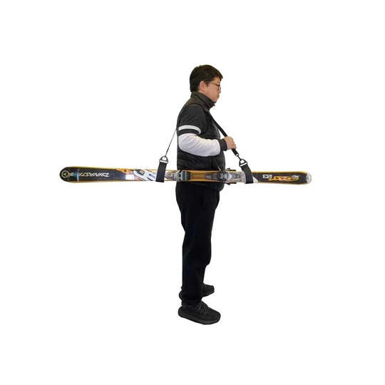 Skulderrem til snowboard og ski - sort