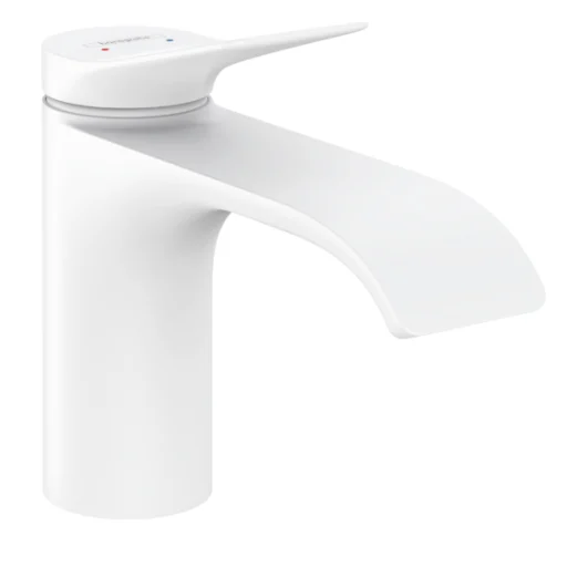 Hansgrohe Vivenis 80 servantbatteri, matt hvit