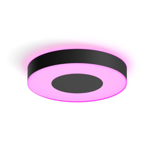 Infuse L Hue Ceiling Lamp Black