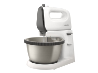 Philips Viva Collection HR3750 - Håndmixer - 450 W - hvid/kashmeregrå
