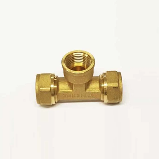 Høiax T-rør Pex 18mmx1/2"X18mm