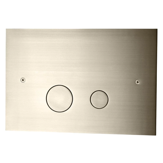 Tapwell Duo112 Betjeningsplate Geberit Brushed Nickel