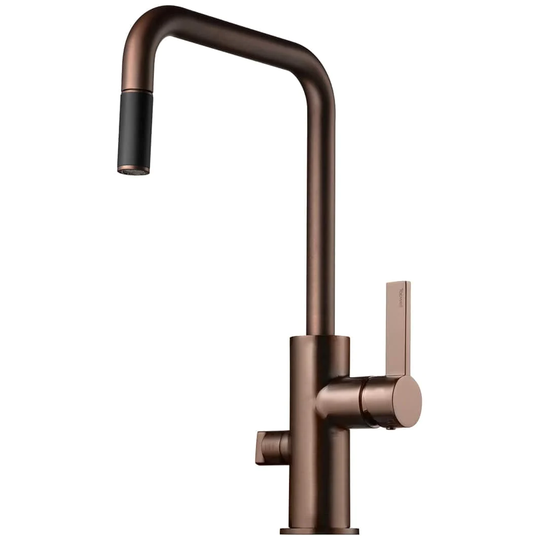 Tapwell Arm887 Kjøkkenarmatur Uttrekk+Avstengning Bronze