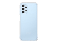 Samsung EF-QA135 - Bagsidecover til mobiltelefon - termoplastisk polyuretan (TPU) - gennemsigtig - for Galaxy A13