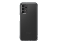 Samsung EF-QA135 - Bagsidecover til mobiltelefon - termoplastisk polyuretan (TPU) - sort - for Galaxy A13