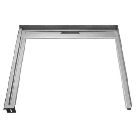 Unidrain Glassline Fast modul m/90 cm avløp, til 120 cm glassvegg - Venstrestilt