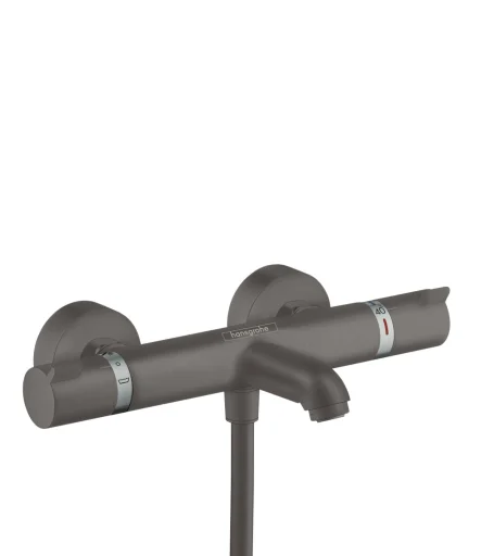 Hansgrohe Ecostat Comfort kar-/dusjbatteri, børstet sort krom