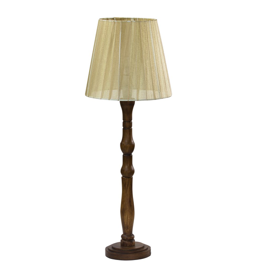 Elin table lamp (Beige / brun)