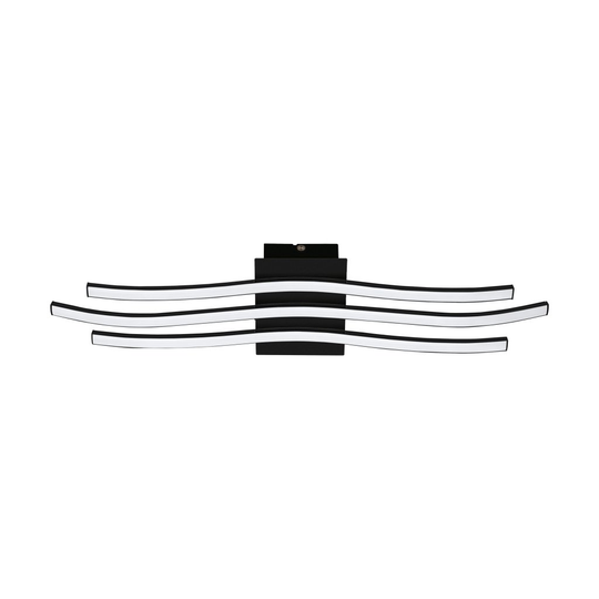Roncade wall / ceiling LED 65cm (Sort)