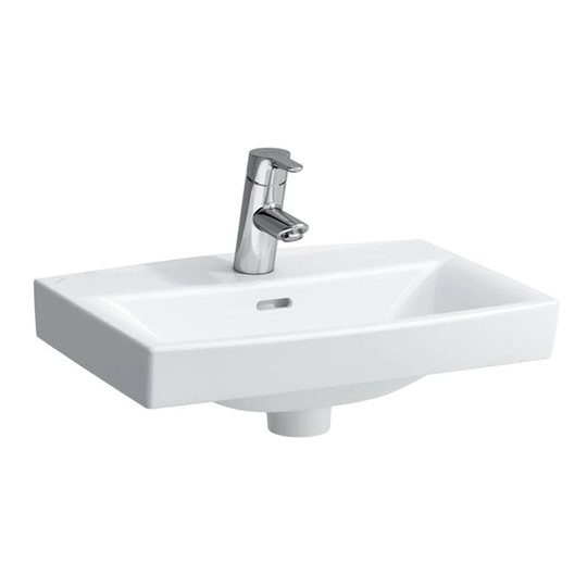 Laufen Pro N Servant 50-56 Vegghengt Hvit / 50cm