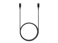 Samsung EP-DX510 - USB-kabel - USB-C (han) til USB-C (han) - USB 2.0 - 5 A - 1,8 m - sort