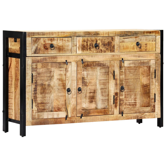 vidaXL skænk 120 x 35 x 76 cm massivt mangotræ