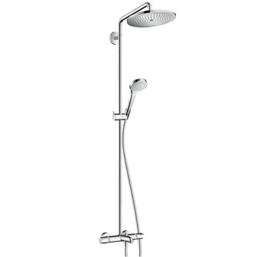 Hansgrohe Croma Select Air 280 Kar-/Dusjsystem m/Termostat, Krom
