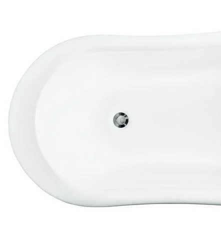 Svedbergs Utløpskit Classic badekar - Krom