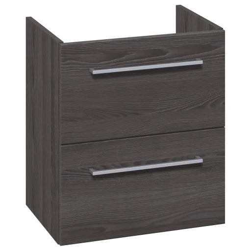 Dansani Mido+ servantskap med utskjæring i båda lådorna, bredd: 50 cm, pine grey