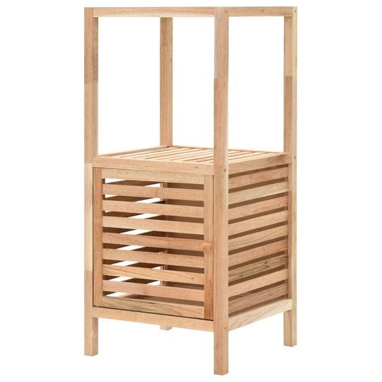 vidaXL badeværelsesskab massivt valnøddetræ 39,5 x 35,5 x 86 cm