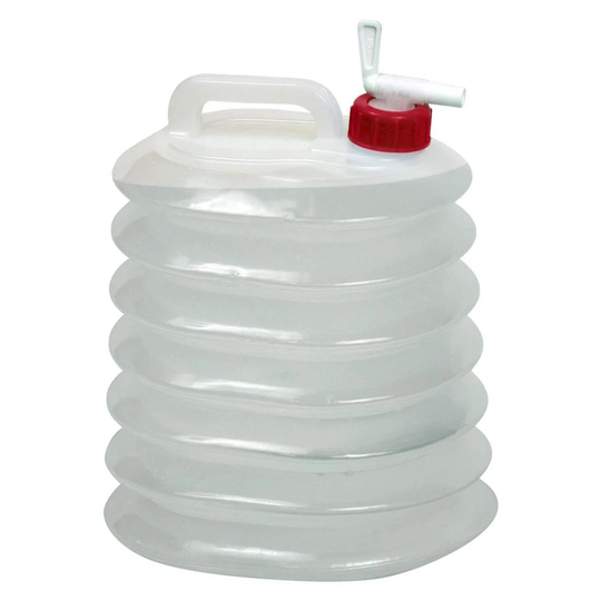 Vandbeholder med hane, Sammenklappelig - 5 L