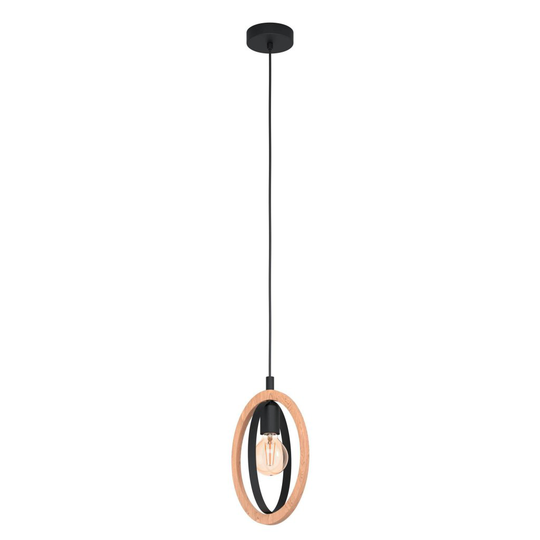 Basildon Taklampa 1L (Sort)