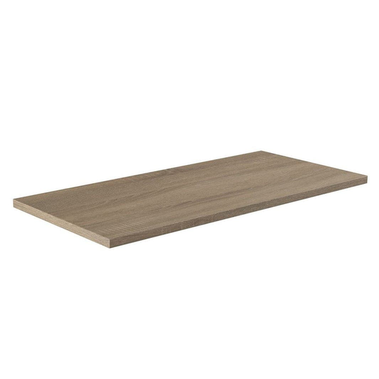 Korsbakken Benkeplate Laminert Grå eik / 100cm